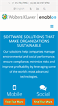 Mobile Screenshot of enablon.com