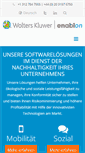 Mobile Screenshot of enablon.de