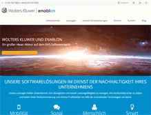Tablet Screenshot of enablon.de